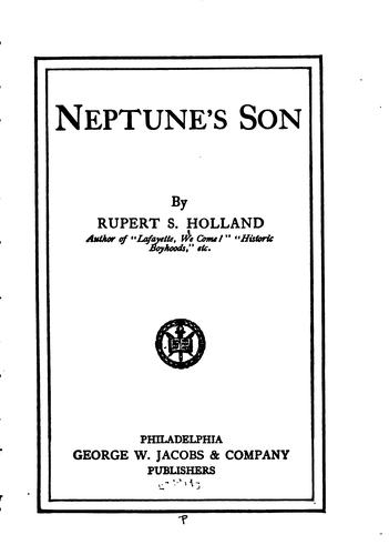 Cover for Neptune's son