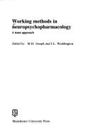 Cover for Working methods in neuropsychopharmacology