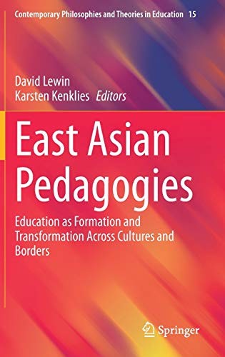 Cover for East Asian Pedagogies