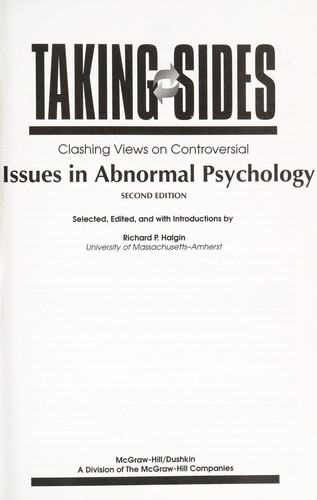 Cover for Taking sides