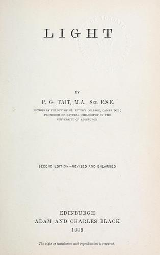 Cover for Light.