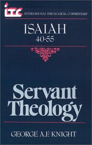 Cover for ITC - Servant Theology