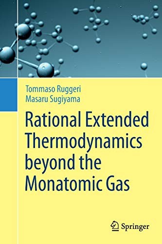 Cover for Rational Extended Thermodynamics beyond the Monatomic Gas