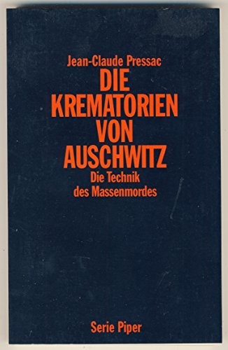 Cover for Die Krematorien von Auschwitz