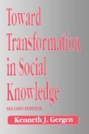 Cover for Toward transformation in social knowledge