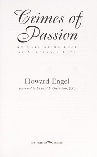 Cover for Crimes of Passion
