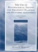 Cover for USE PSYCH.TEST SET V 1,2,3