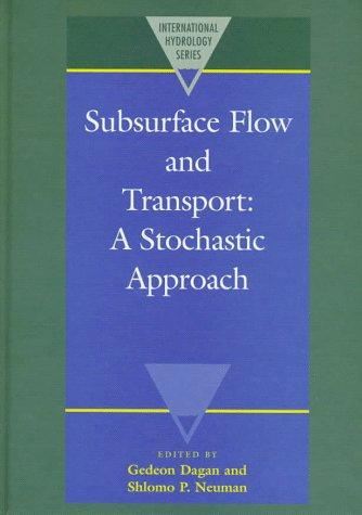 Cover for Subsurface flow and transport