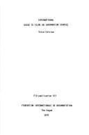 Cover for International guide to films on information sources.