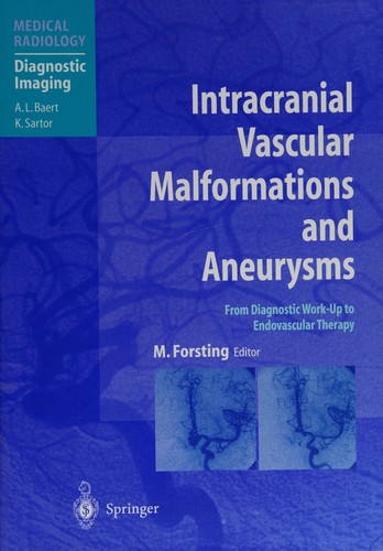Cover for Intracranial vascular malformations and aneurysms