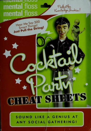 Cover for Mental Floss: Cocktail Party Cheat Sheets