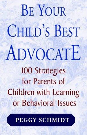 Cover for Be your child's best advocate