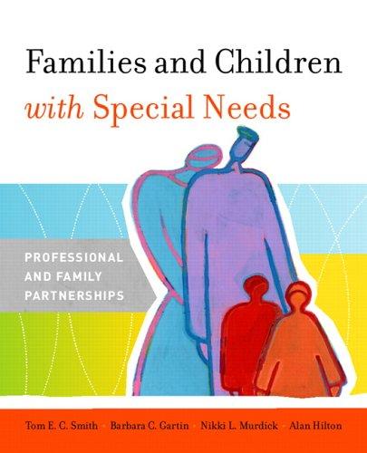Cover for Families and Children with Special Needs