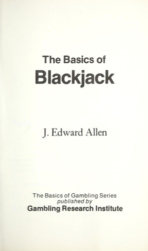Cover for The basics of blackjack