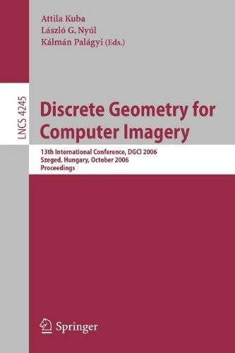 Cover for Discrete Geometry for Computer Imagery