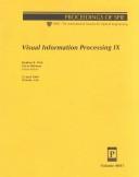 Cover for Visual information processing IX