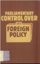 Cover for Parliamentary control over foreign policy