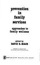 Cover for Prevention in family services