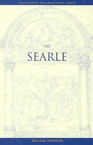Cover for On Searle