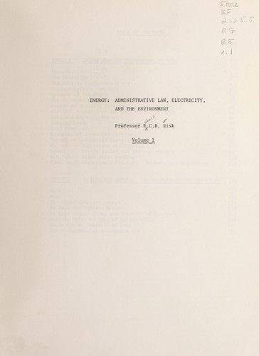 Cover for Energy