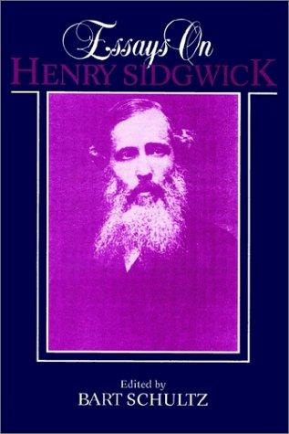 Cover for Essays on Henry Sidgwick