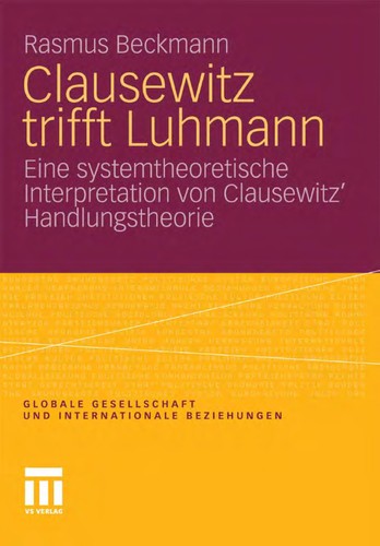 Cover for Clausewitz trifft Luhmann
