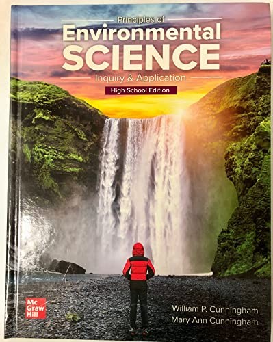 Cover for Principles of Environmental Science, Inquiry & Application. High School Edition