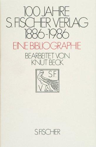 Cover for 100 Jahre S. Fischer Verlag 1886-1986