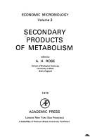 Cover for Secondary products of metabolism