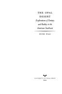 Cover for The opal desert