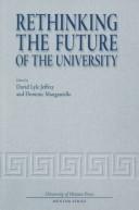 Cover for Rethinking the Future of the University (Mentor Series)