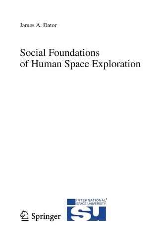 Cover for Social Foundations of Human Space Exploration