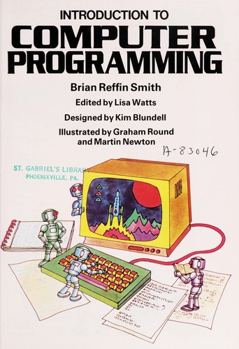 Cover for Introduction to Computer Programming