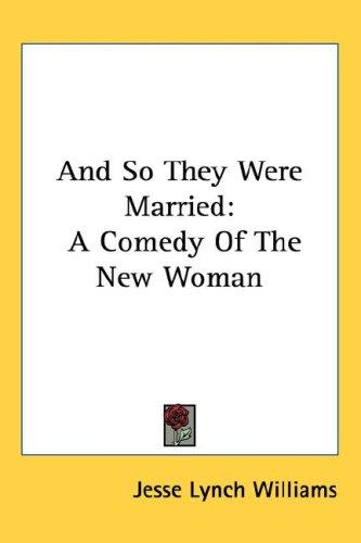 Cover for And So They Were Married