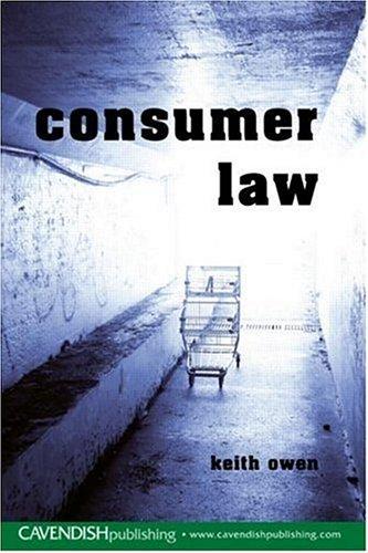 Cover for Consumer Law
