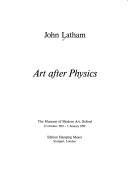 Cover for Latham, John