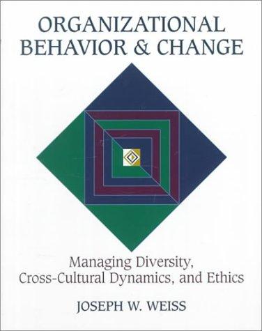 Cover for Organizational behavior and change