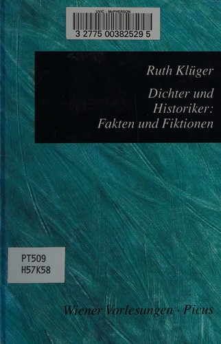 Cover for Dichter und Historiker
