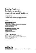 Cover for Family-centered early intervention with infants and toddlers