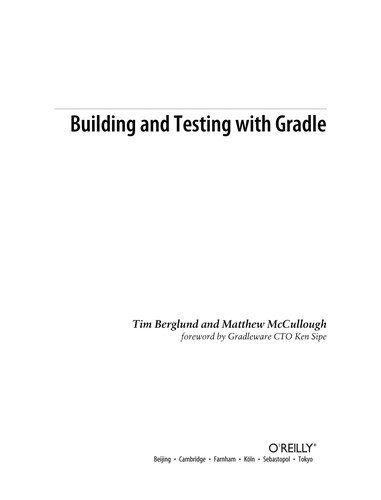 Cover for Building and testing with Gradle