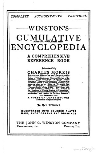 Cover for Winston's cumulative ...