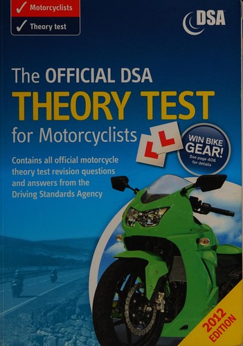 Cover for The official DSA theory test for motorcyclists