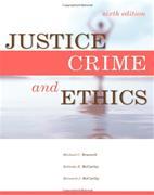 Cover for Justice, crime, and ethics