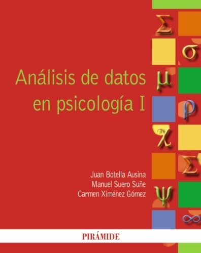 Cover for Análisis de datos en psicología I