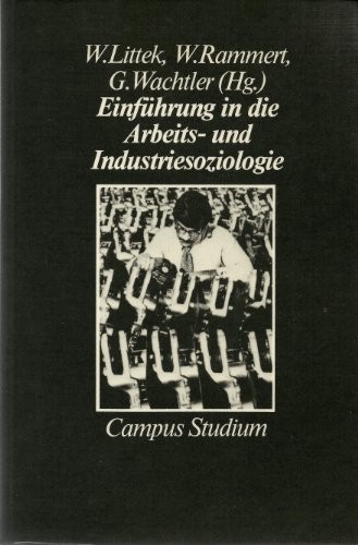 Cover for Einführung in die Arbeits- und Industriesoziologie