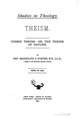 Cover for Theism