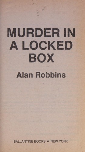 Cover for Murder in Locked Box