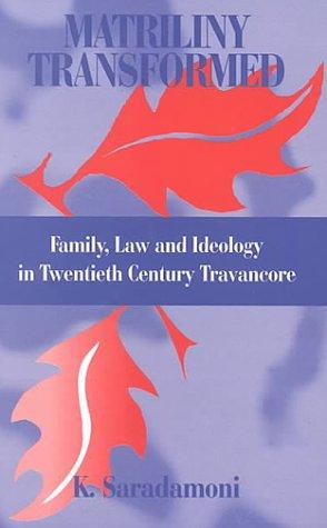 Cover for Matriliny Transformed
