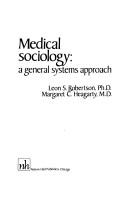 Cover for Medical sociology