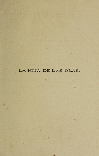 Cover for La hija de las olas